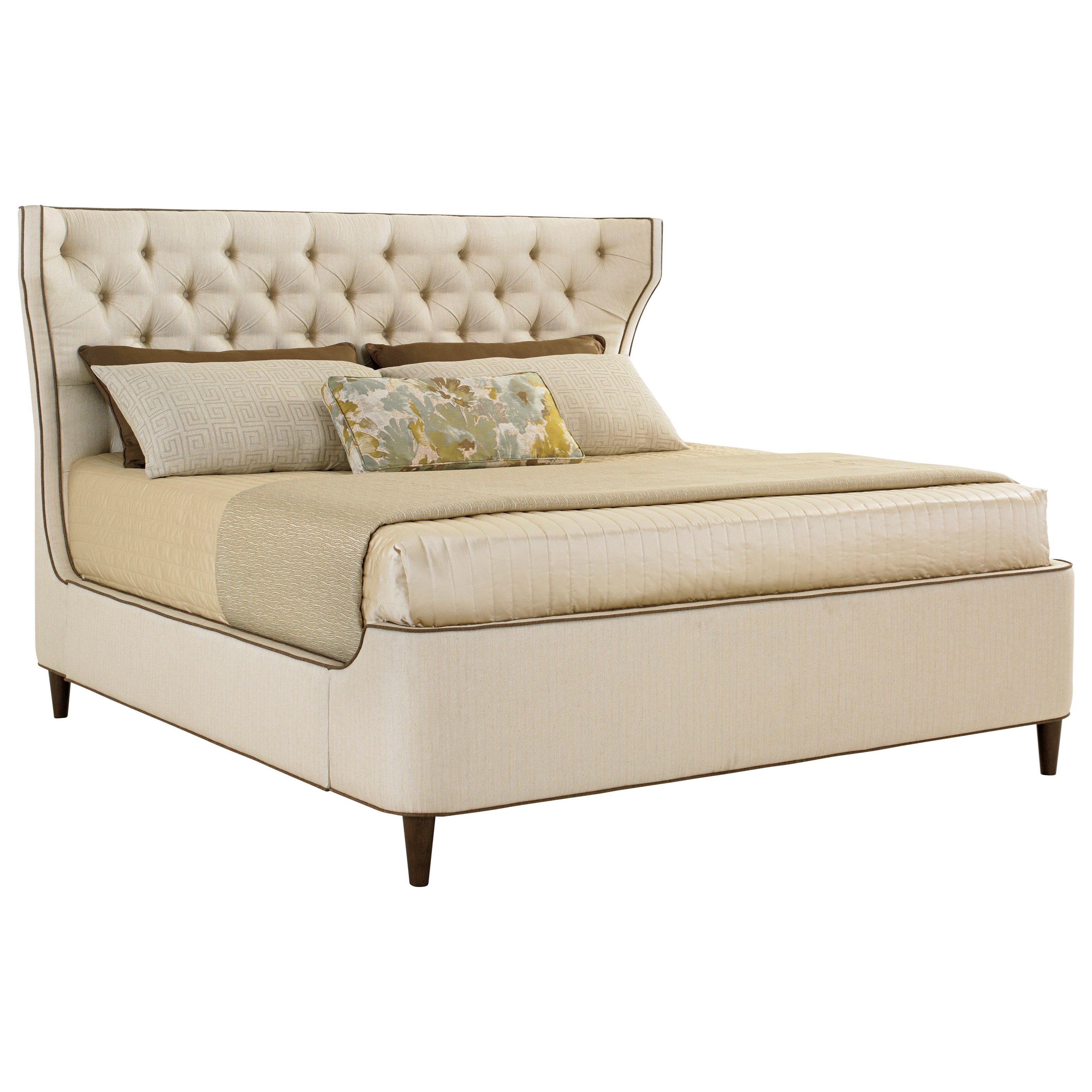 Chadwick tufted button on sale upholstered platform bed